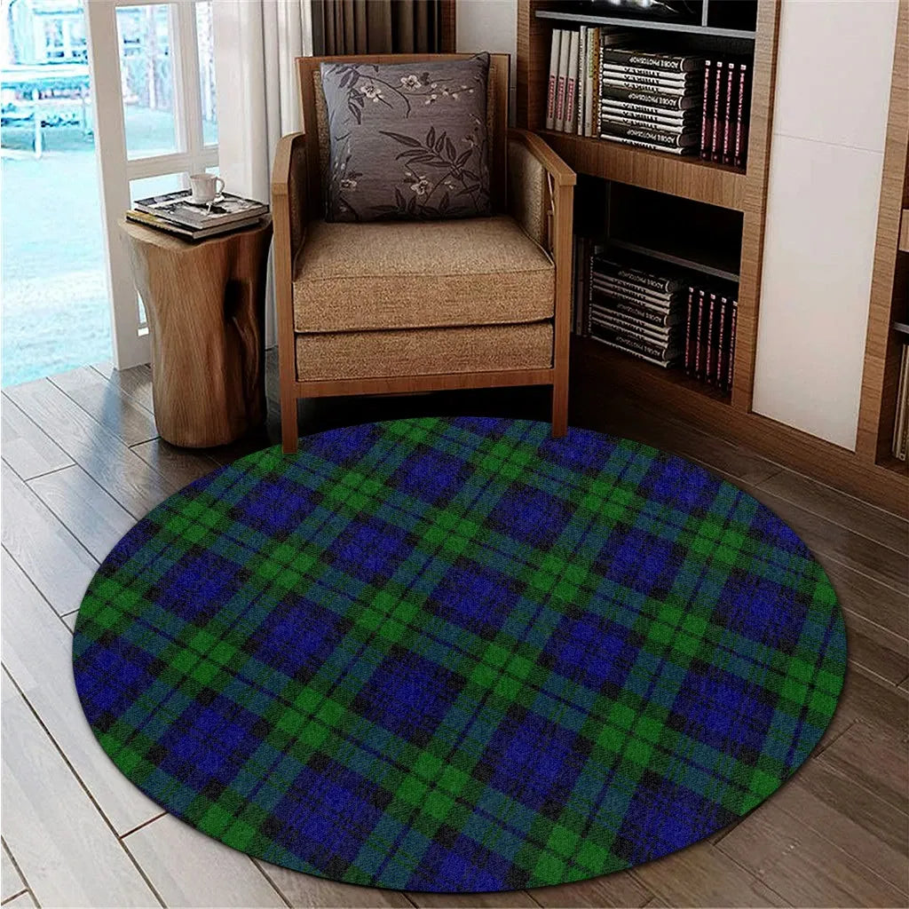 Campbell Modern Tartan Classic Round Carpet