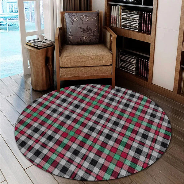 Borthwick Ancient Tartan Classic Round Carpet