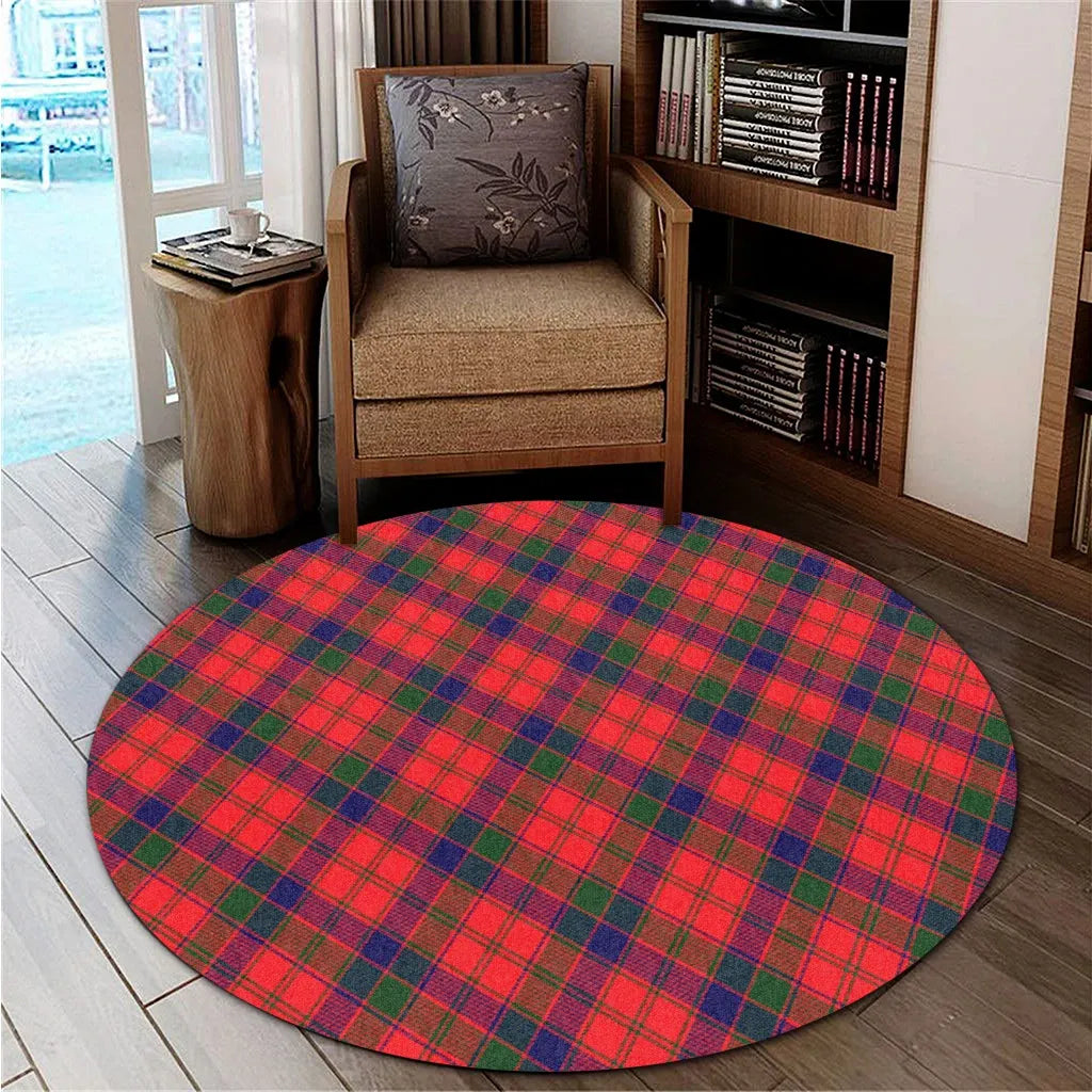 Robertson Modern Tartan Classic Round Carpet