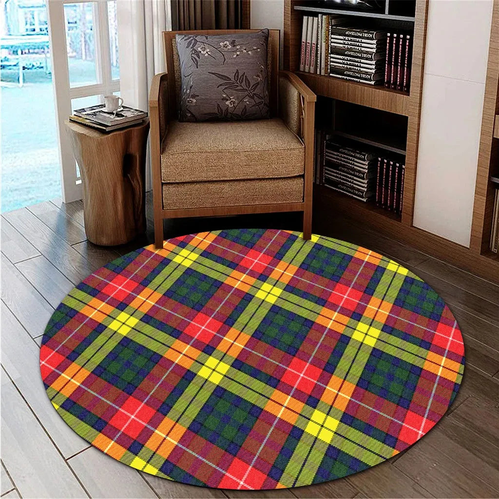 Buchanan Modern Tartan Classic Round Carpet