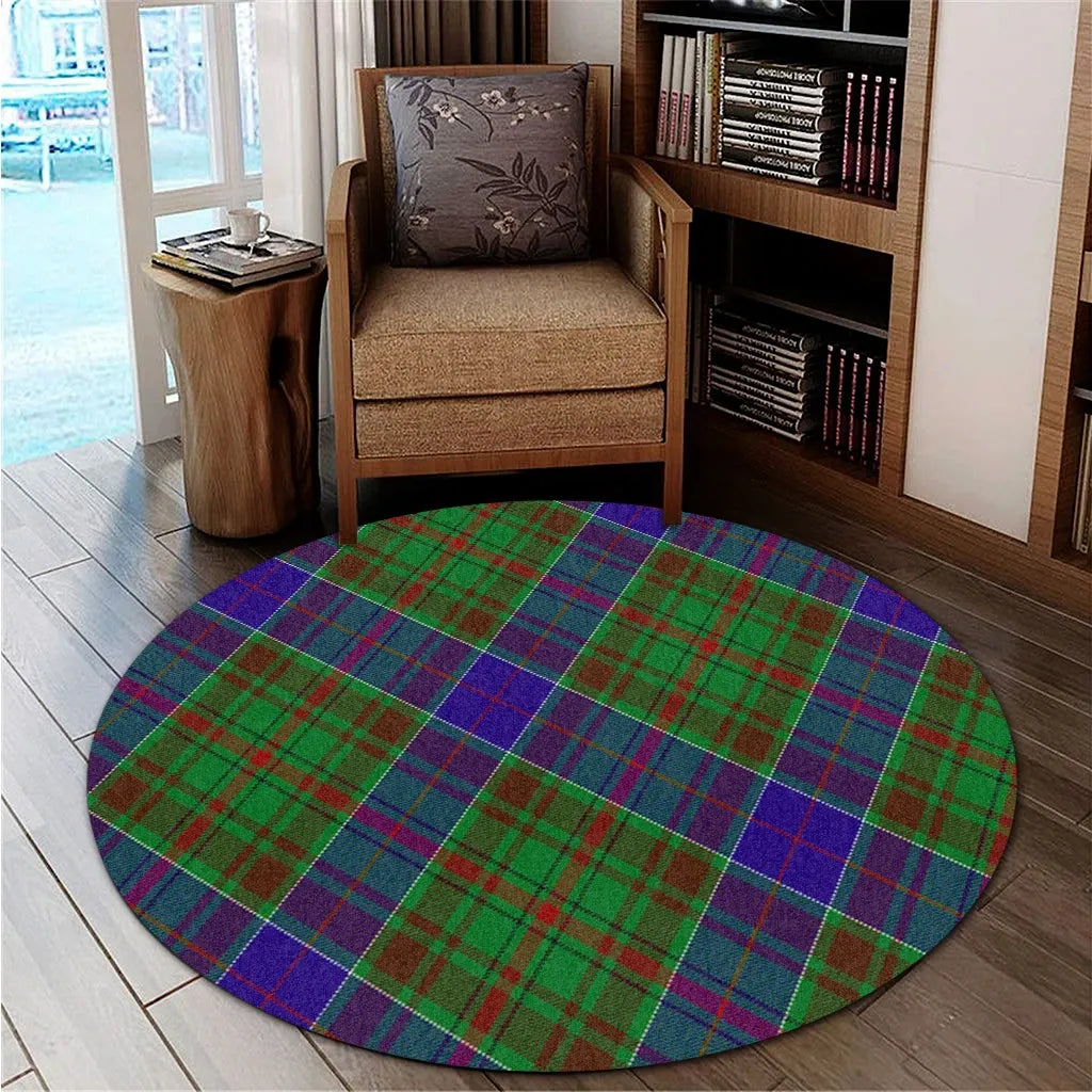 Adam Tartan Classic Round Carpet