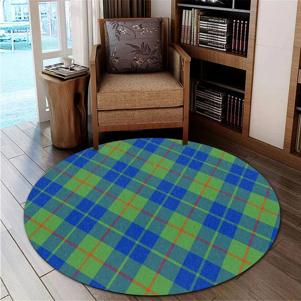 Barclay Hunting Ancient Tartan Classic Round Carpet