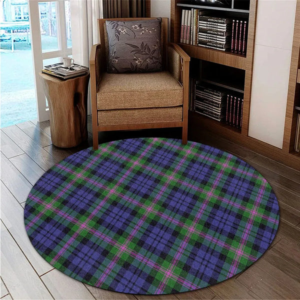 Baird Modern Tartan Classic Round Carpet