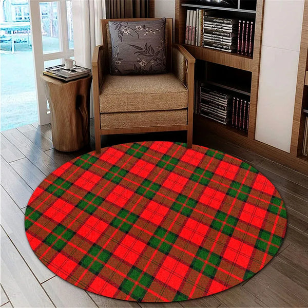 Dunbar Modern Tartan Classic Round Carpet