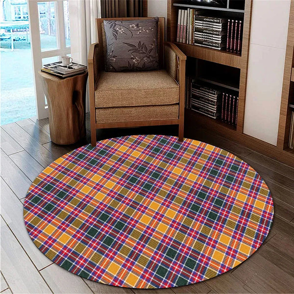 Jacobite Tartan Classic Round Carpet