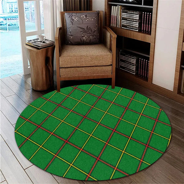 Tribe of Mar Tartan Classic Round Carpet