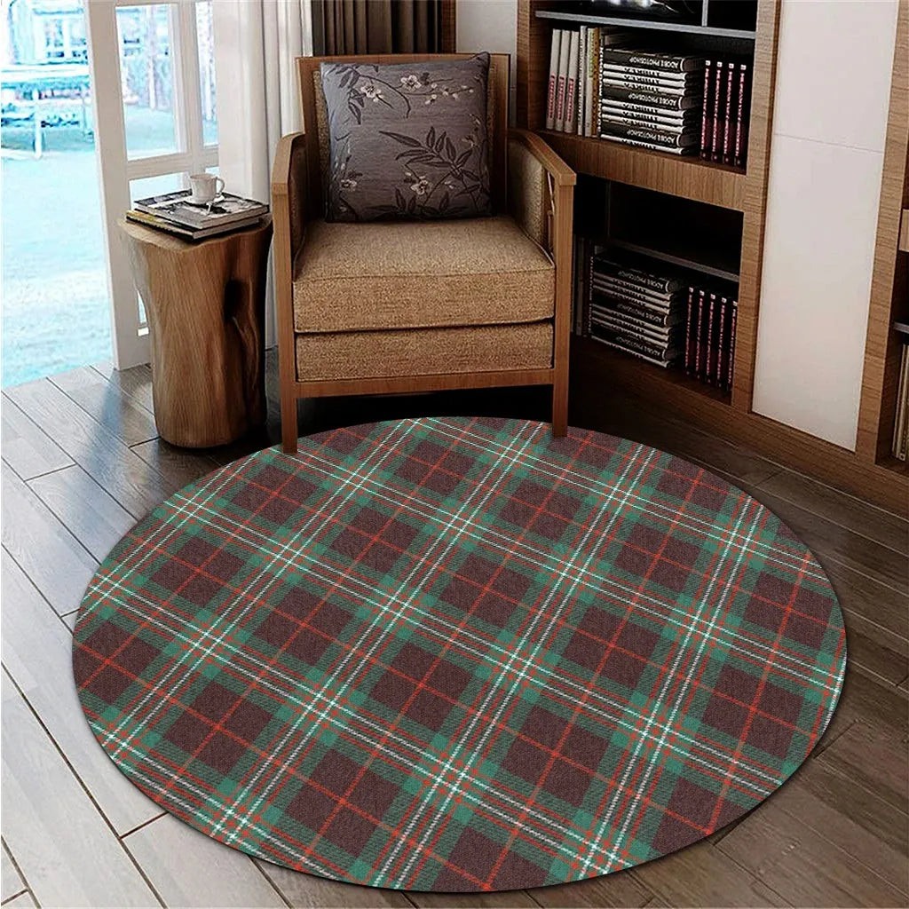 Scott Brown Ancient Tartan Classic Round Carpet