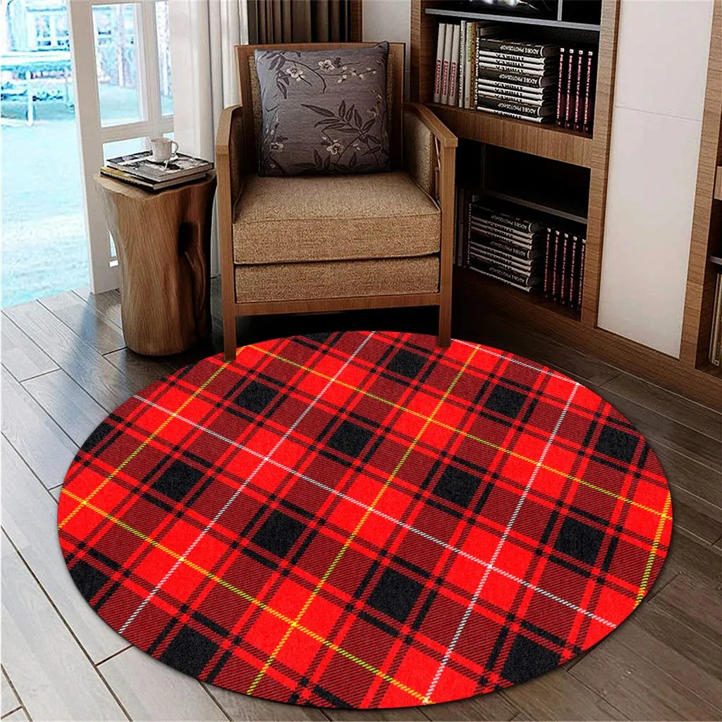 MacIver Modern Tartan Classic Round Carpet