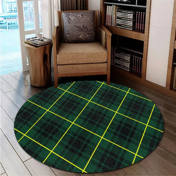 MacArthur Modern Tartan Classic Round Carpet