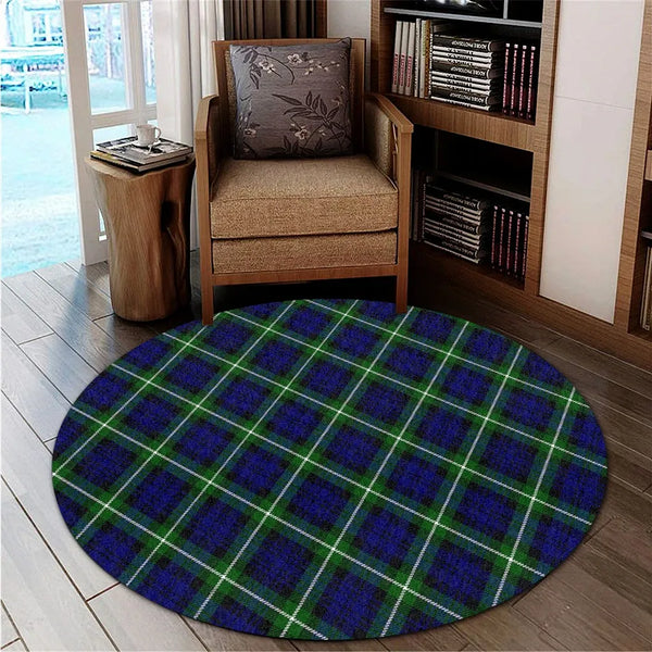 Lamont Modern Tartan Classic Round Carpet