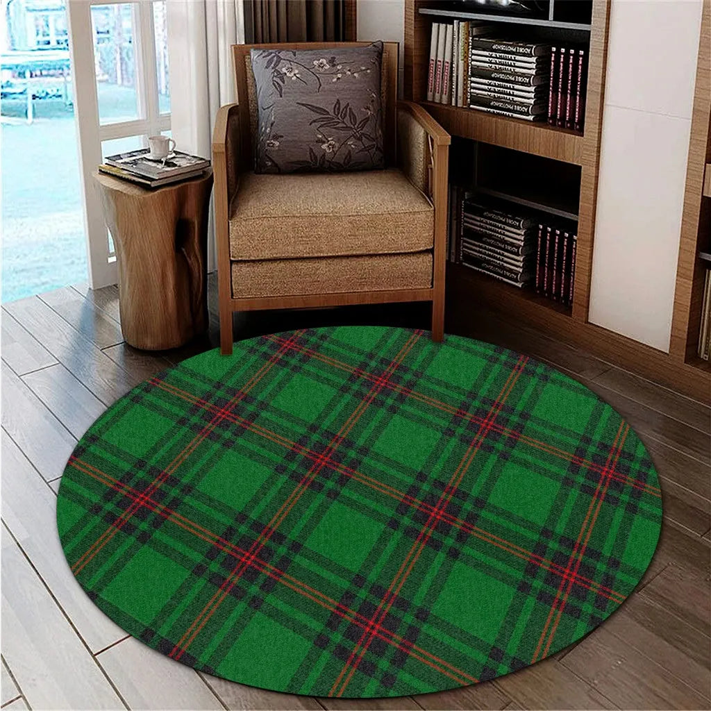 Fife District Tartan Classic Round Carpet