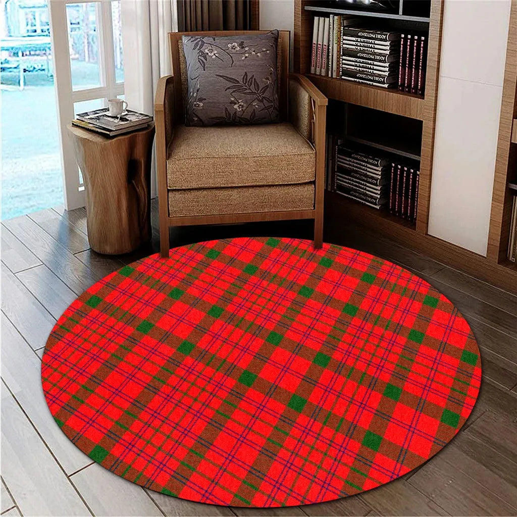 MacDonnell of Keppoch Modern Tartan Classic Round Carpet