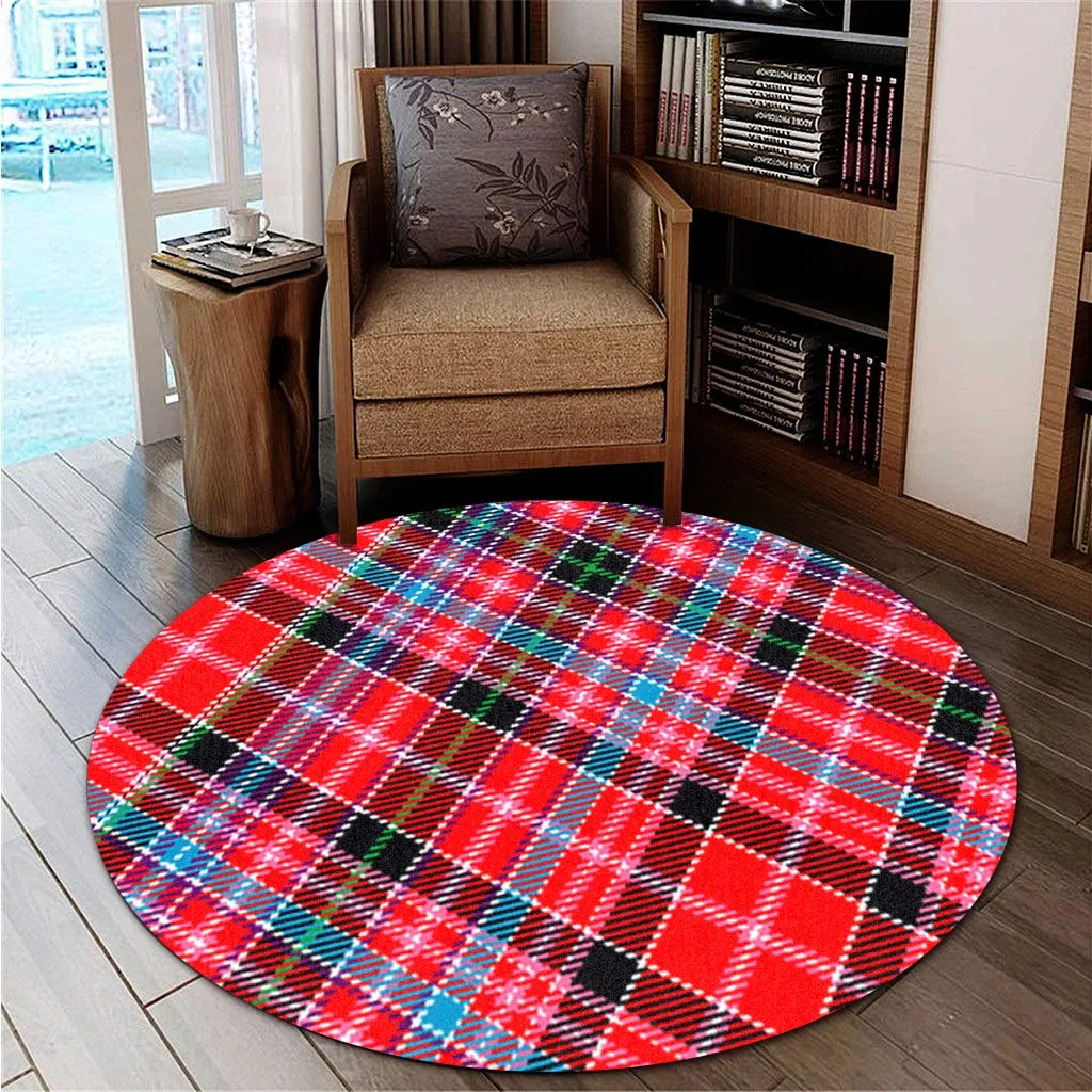 Aberdeen District Tartan Classic Round Carpet