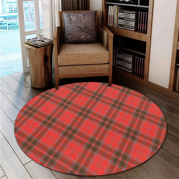 Grant Weathered Tartan Classic Round Carpet