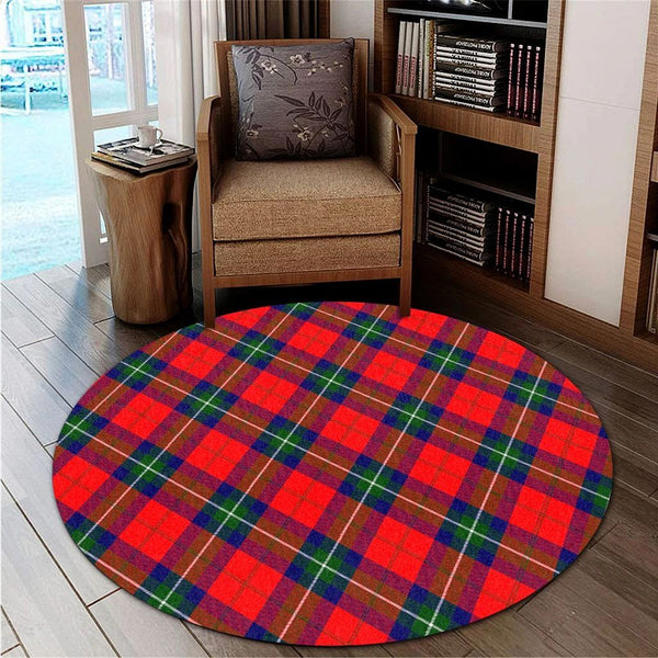 Ruthven Modern Tartan Classic Round Carpet