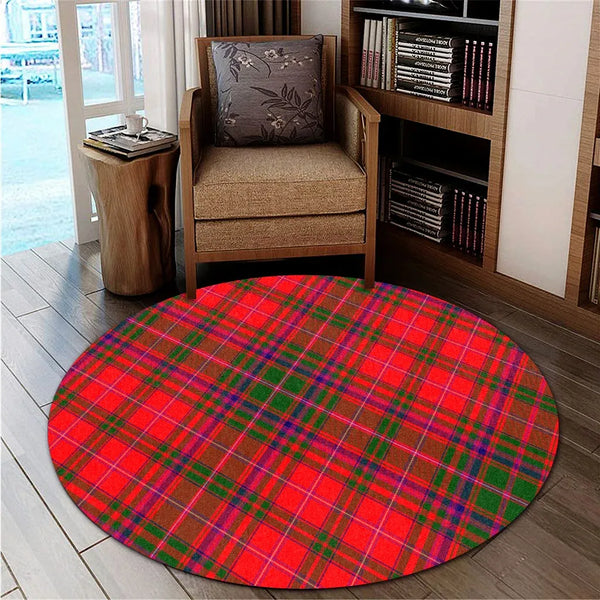 MacDougall Modern Tartan Classic Round Carpet