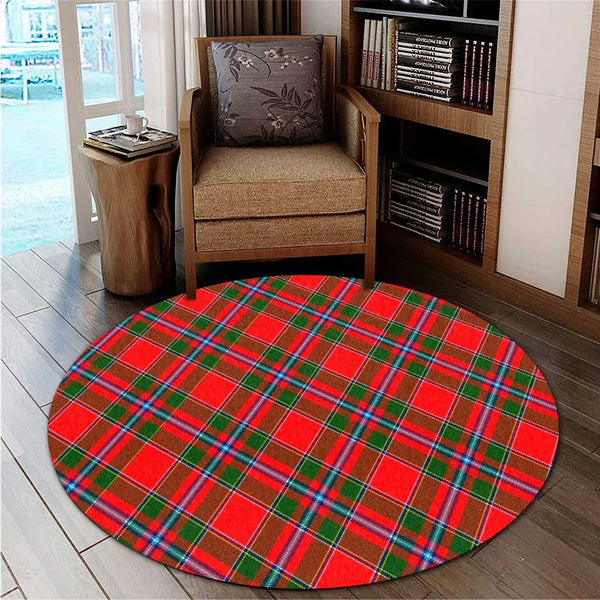 Perthshire District Tartan Classic Round Carpet