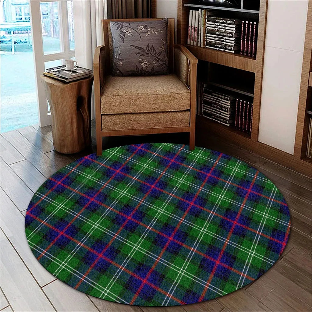 Sutherland Modern Tartan Classic Round Carpet