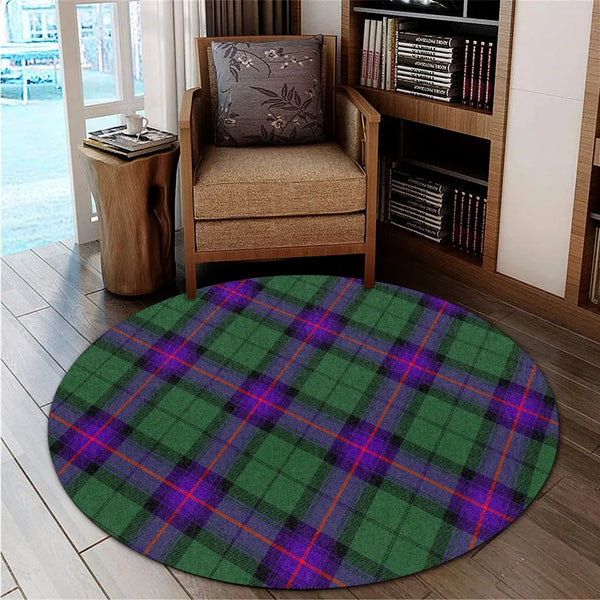 Armstrong Modern Tartan Classic Round Carpet