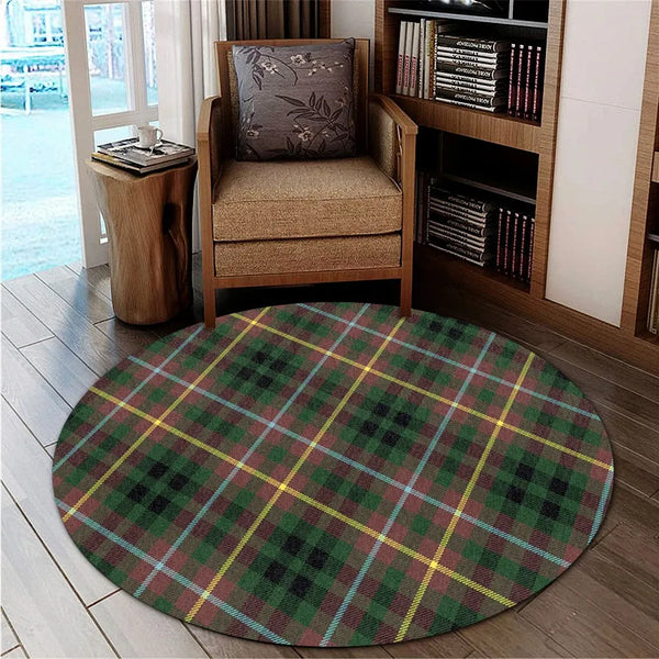 Buchanan Hunting Tartan Classic Round Carpet