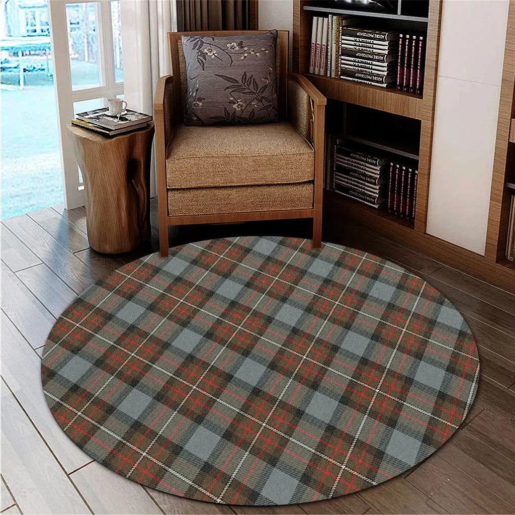 Fergusson Weathered Tartan Classic Round Carpet