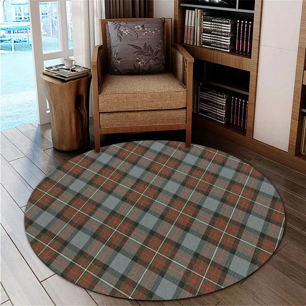 Fergusson Weathered Tartan Classic Round Carpet