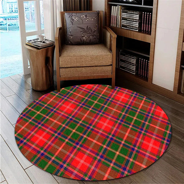 Somerville Modern Tartan Classic Round Carpet