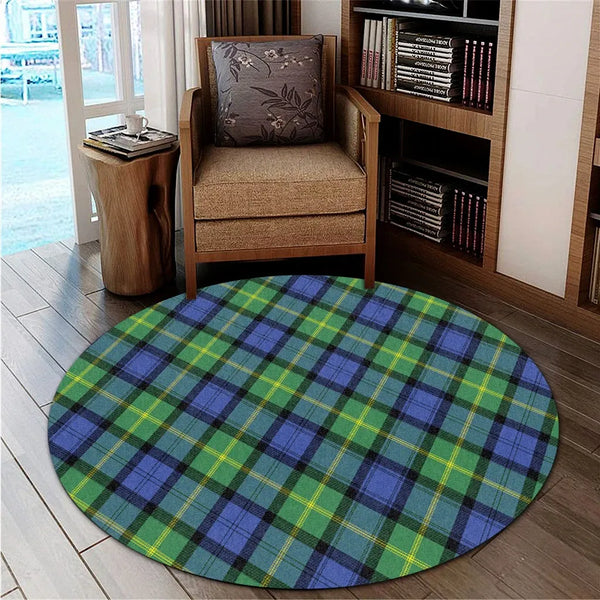 Gordon Old Ancient Tartan Classic Round Carpet