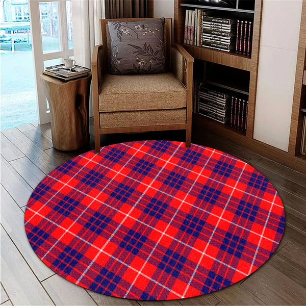 Hamilton Modern Tartan Classic Round Carpet