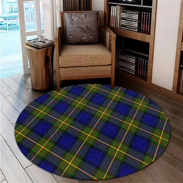 More (Muir) Tartan Classic Round Carpet