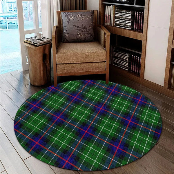 Leslie Hunting Tartan Classic Round Carpet