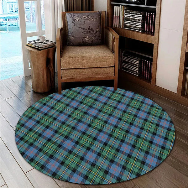 Malcolm Ancient Tartan Classic Round Carpet