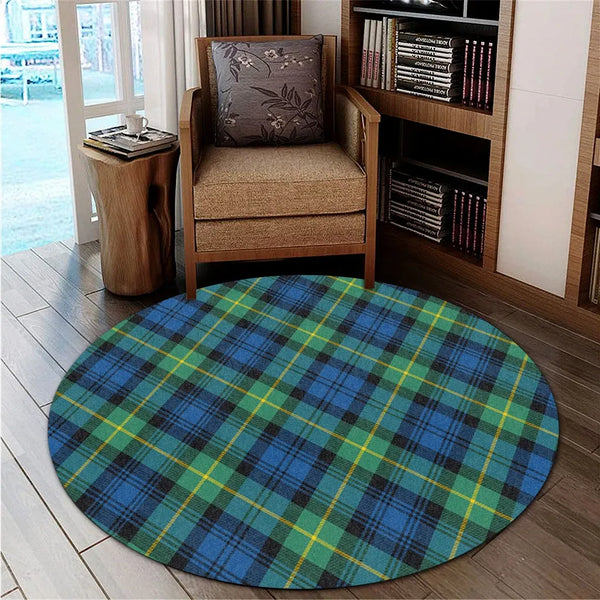 Gordon Ancient Tartan Classic Round Carpet