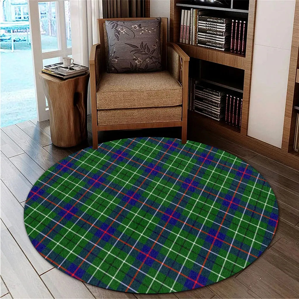 Duncan Modern Tartan Classic Round Carpet