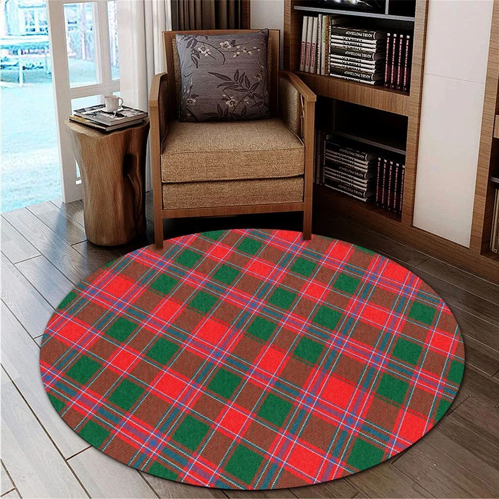 Dalziel Modern Tartan Classic Round Carpet