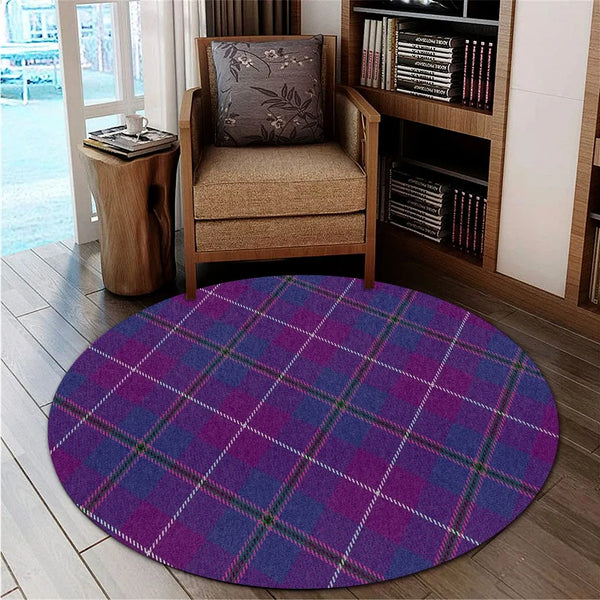 Pride of Glencoe Tartan Classic Round Carpet