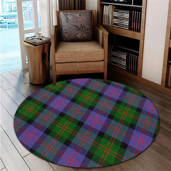 Blair Modern Tartan Classic Round Carpet