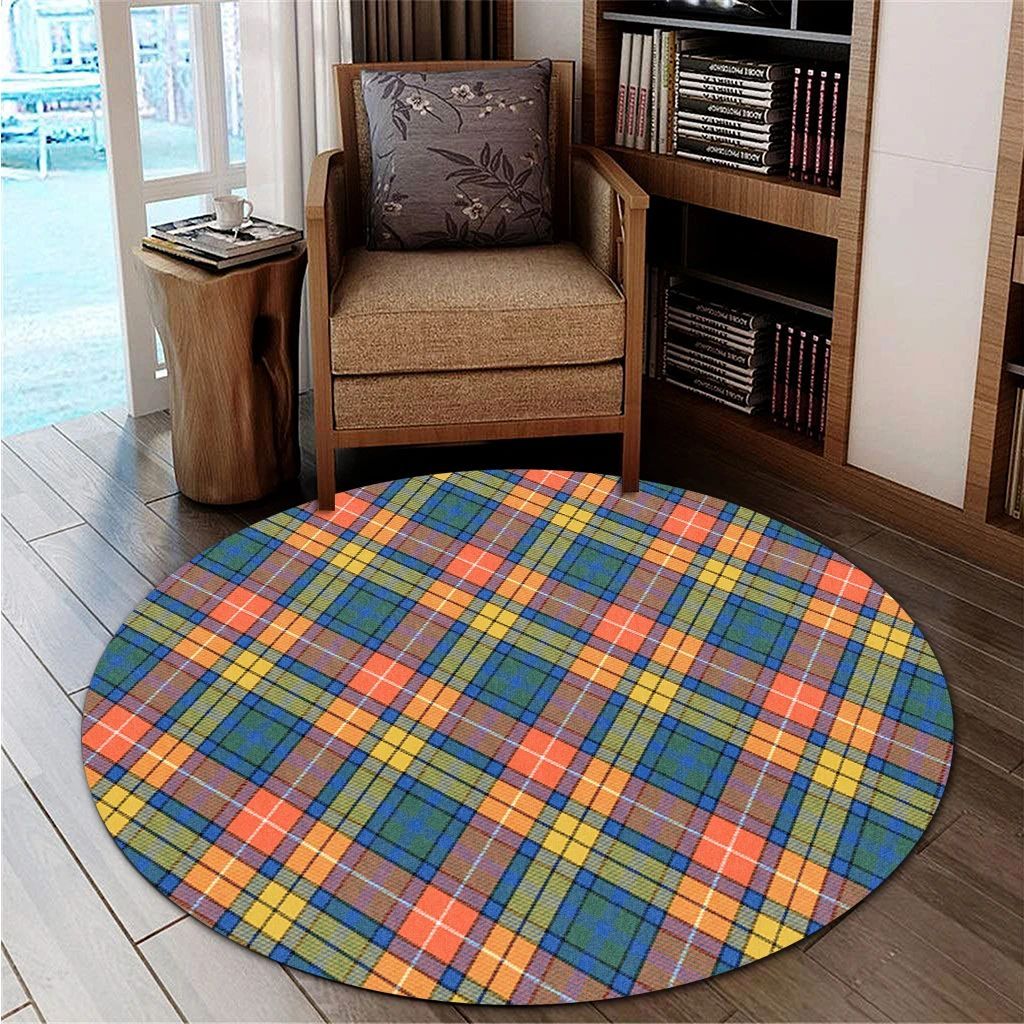 Buchanan Ancient Tartan Classic Round Carpet