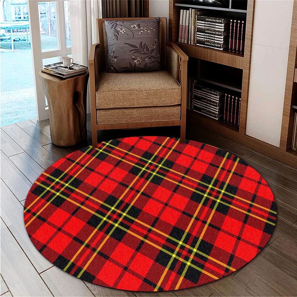 Brodie Modern Tartan Classic Round Carpet