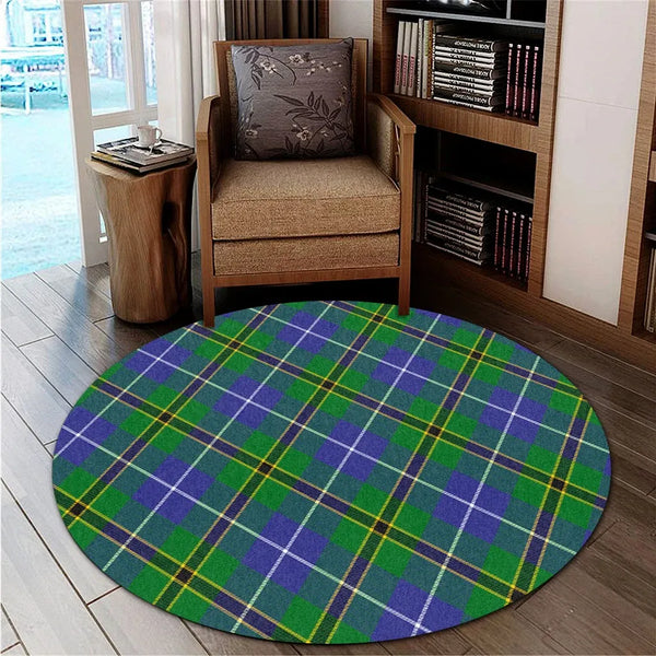 Turnbull Hunting Tartan Classic Round Carpet