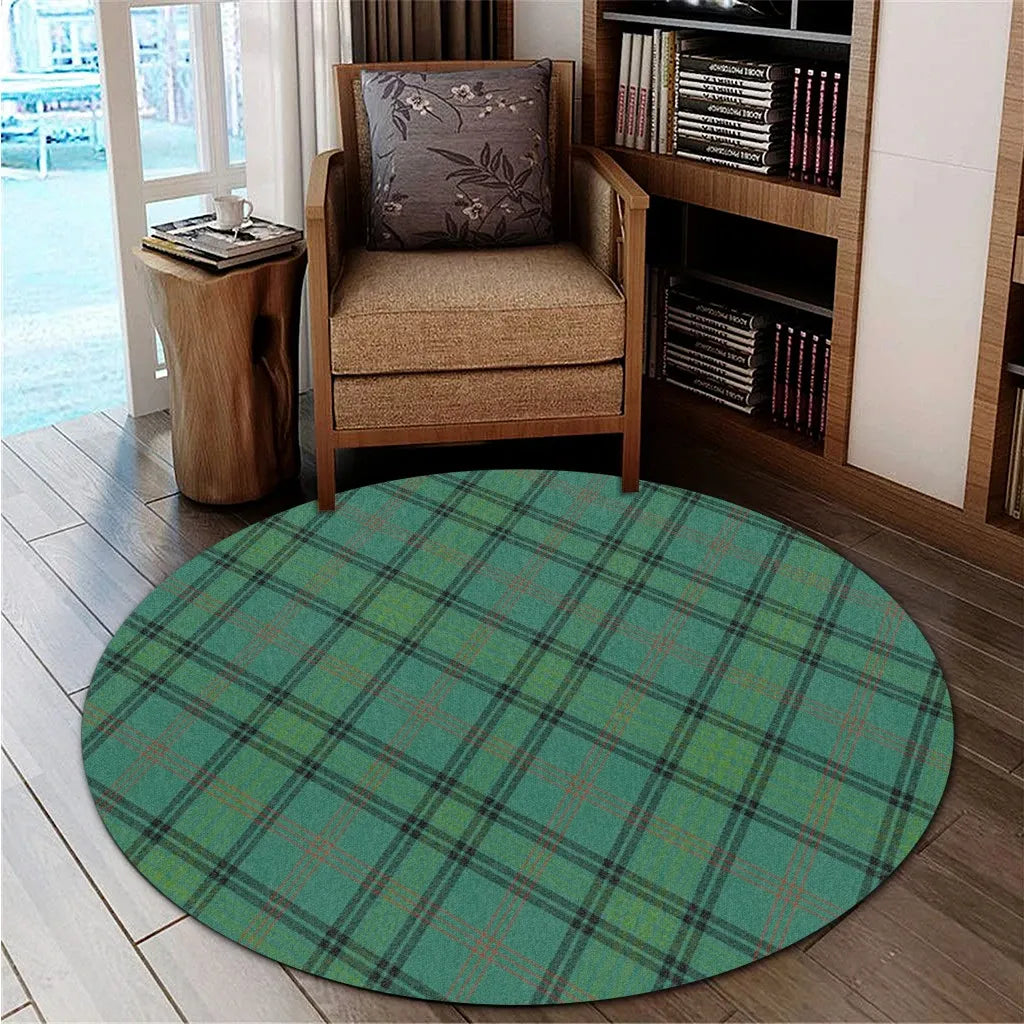 Ross Hunting Ancient Tartan Classic Round Carpet