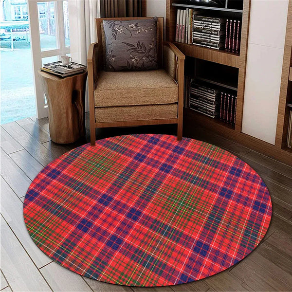 Lumsden Modern Tartan Classic Round Carpet