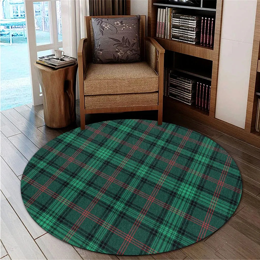 Ross Hunting Modern Tartan Classic Round Carpet