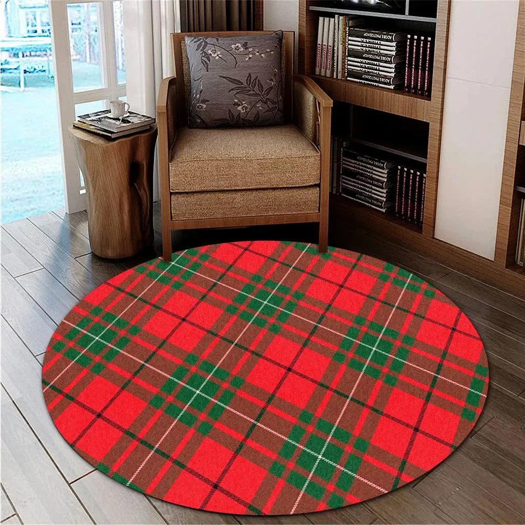 MacAulay Modern Tartan Classic Round Carpet