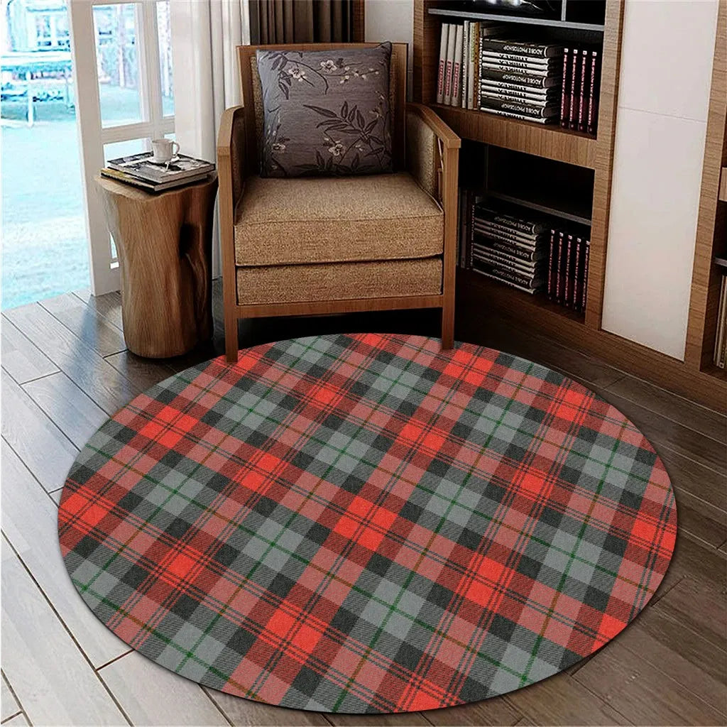 MacLachlan Weathered Tartan Classic Round Carpet