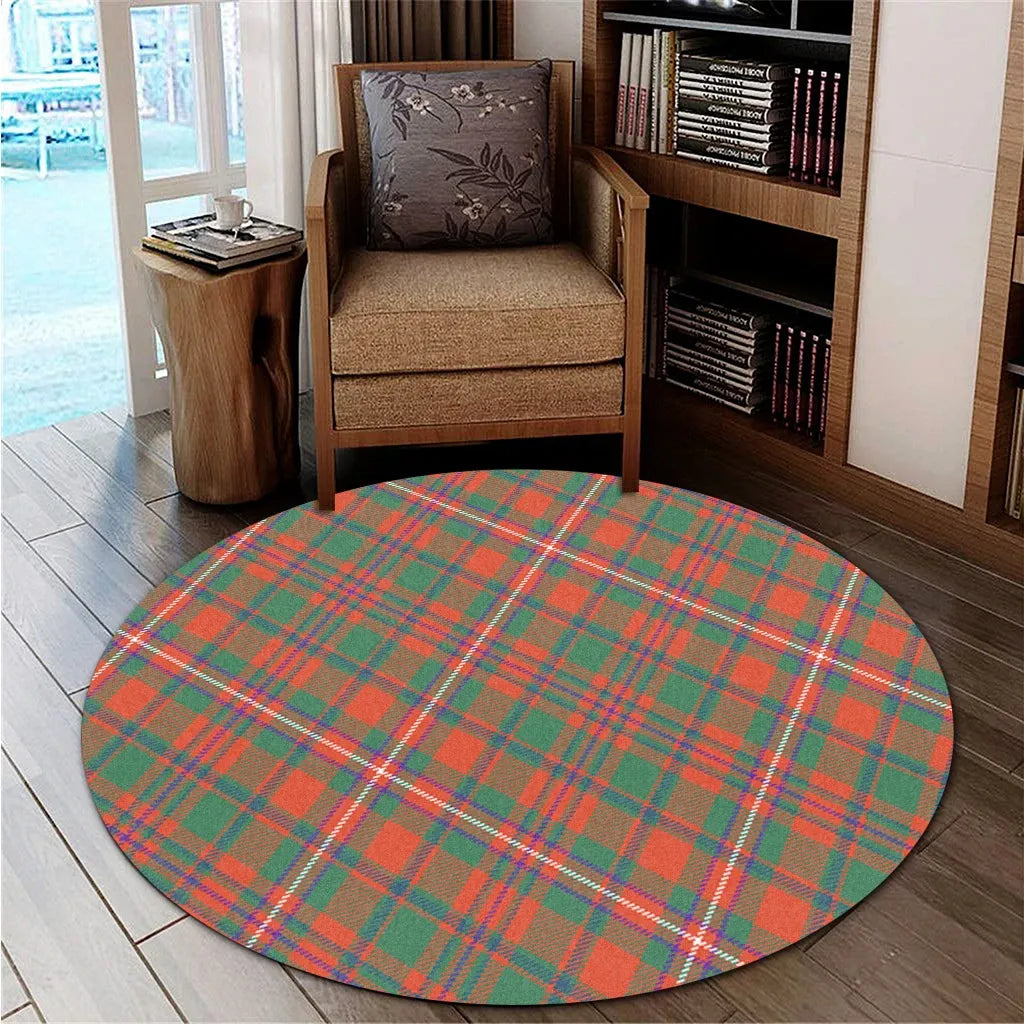 MacKinnon Ancient Tartan Classic Round Carpet