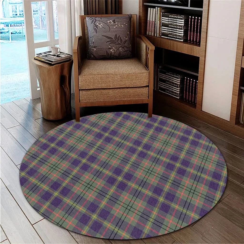 Taylor Weathered Tartan Classic Round Carpet