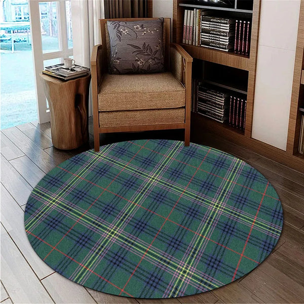 Kennedy Modern Tartan Classic Round Carpet