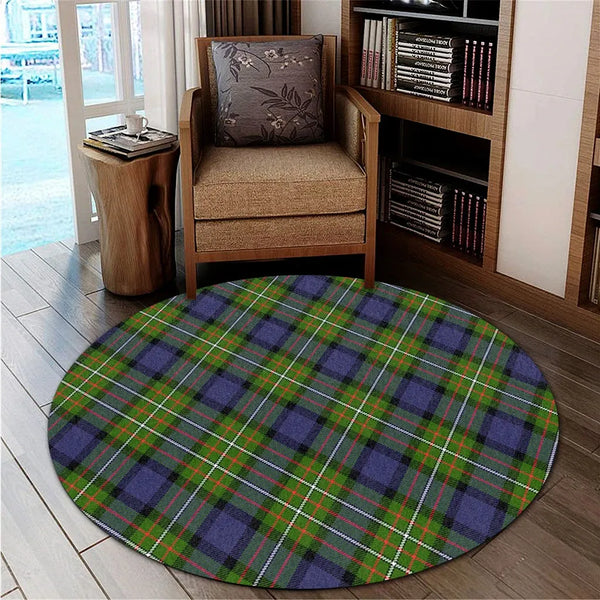 Fergusson Modern Tartan Classic Round Carpet