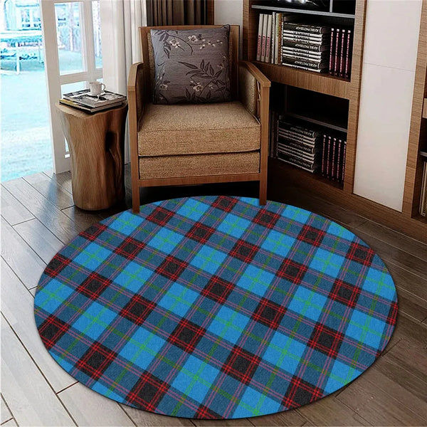 Home Ancient Tartan Classic Round Carpet